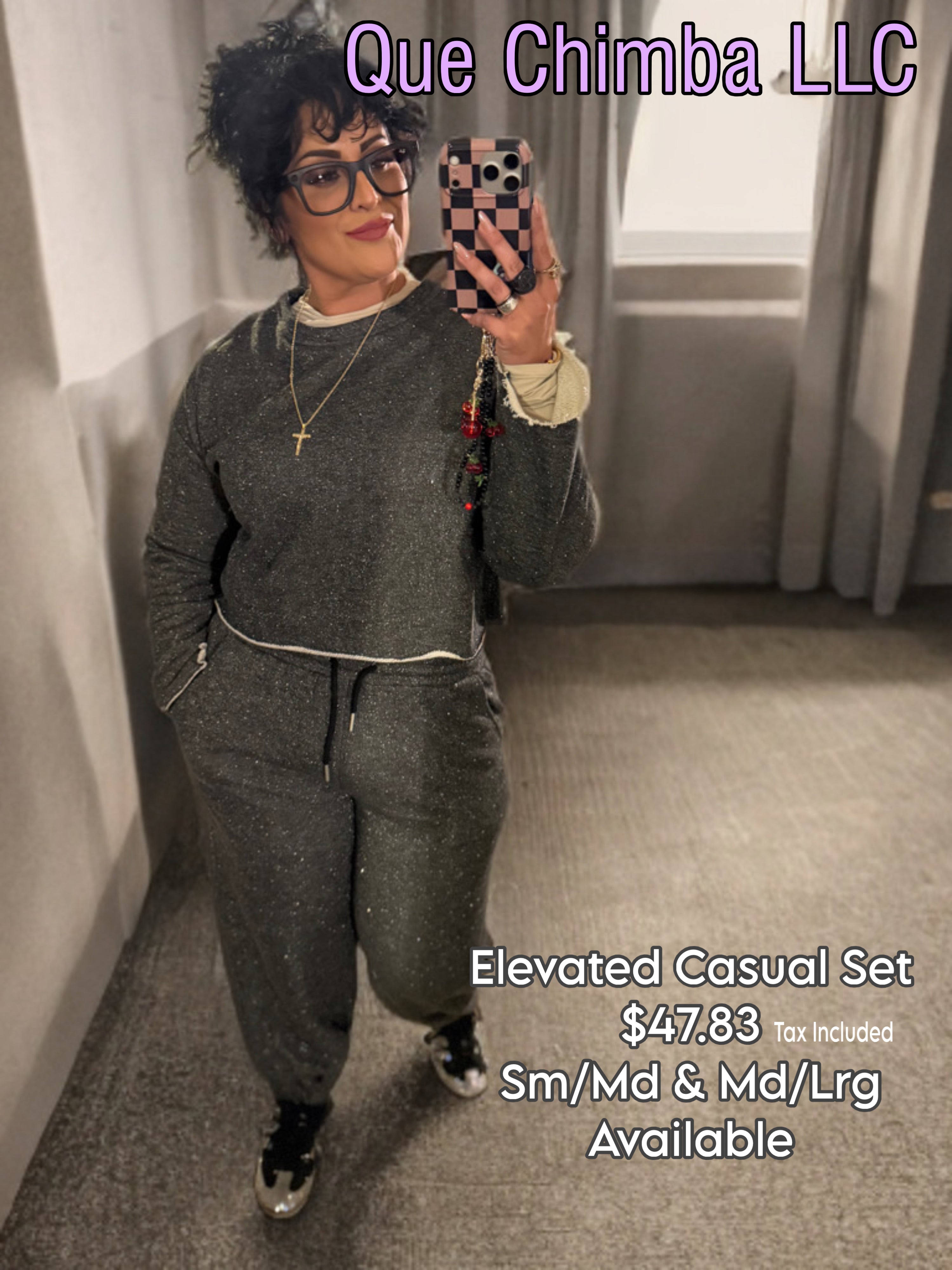 Glitter Lounge Set
